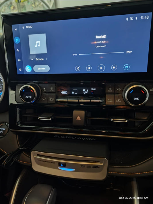 How to Play CDs in a 2023 or 2025 Toyota Highlander Hybrid