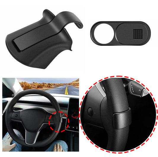 Steering Wheel Weight for Tesla Model 3 Y FSD Autopilot Counterweight Ring Counter Weight Booster for Assisted Driving (style 2)